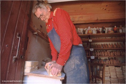 Les Baux de Provence, Atelier de fabrication de santons