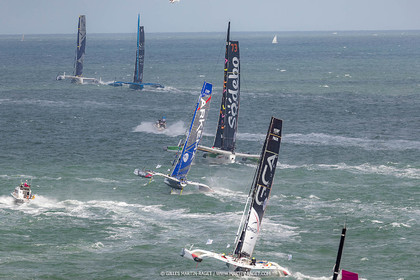 07 11 2021, Le Havre (FRA), Départ Transat Jacques Vabre 2021