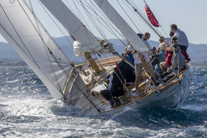 26 09 2022, Saint-Tropez (FRA,83), Voiles de Saint-Tropez 2022, Premier jour de course pour les IRC - ENtraînements pour les classiques