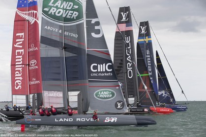 23 07 2015, Portsmouth (GBR), 35th America's Cup, Louis Vuitton America's Cup World Series Portsmouth 2015, Opening Day