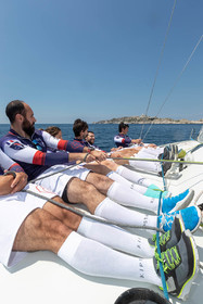 07 06 2021, Marseille (FRA,13), SSL Team France, Entraînement à bord de Tonerre de Glenn