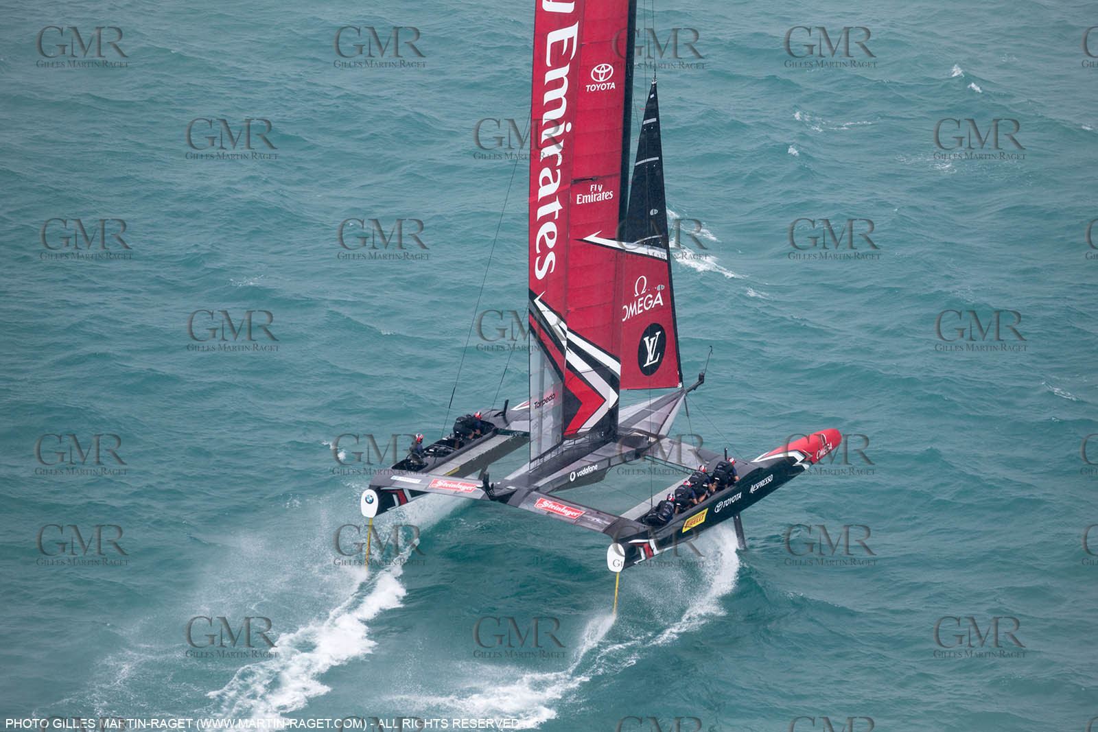 06 06 2017 - Bermuda (BDA) - 35th America's Cup Bermuda 2017 - Louis Vuitton America's Cup Playoffs semi-finals, Day 3