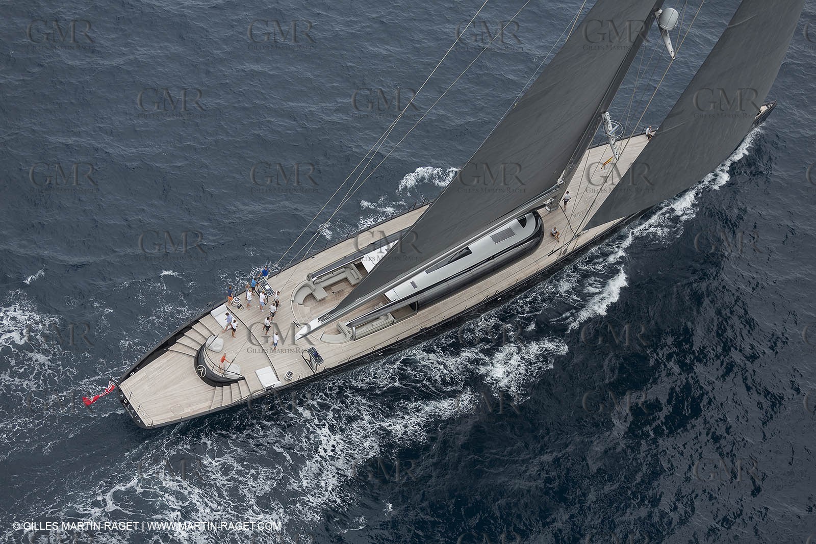 11 10 2014, Alicante (ESP), Volvo Ocean Race 2014-15 start, Super Yacht Aglaia