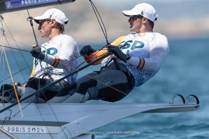 23 07 2024, Marseille (FRA), Paris 2024 Olympic Games, Sailing, Free trainings