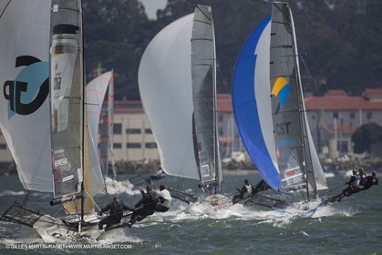 09 09 2013 - San Francisco (USA,CA) - 34th America's Cup - AC Open - 18ft racing