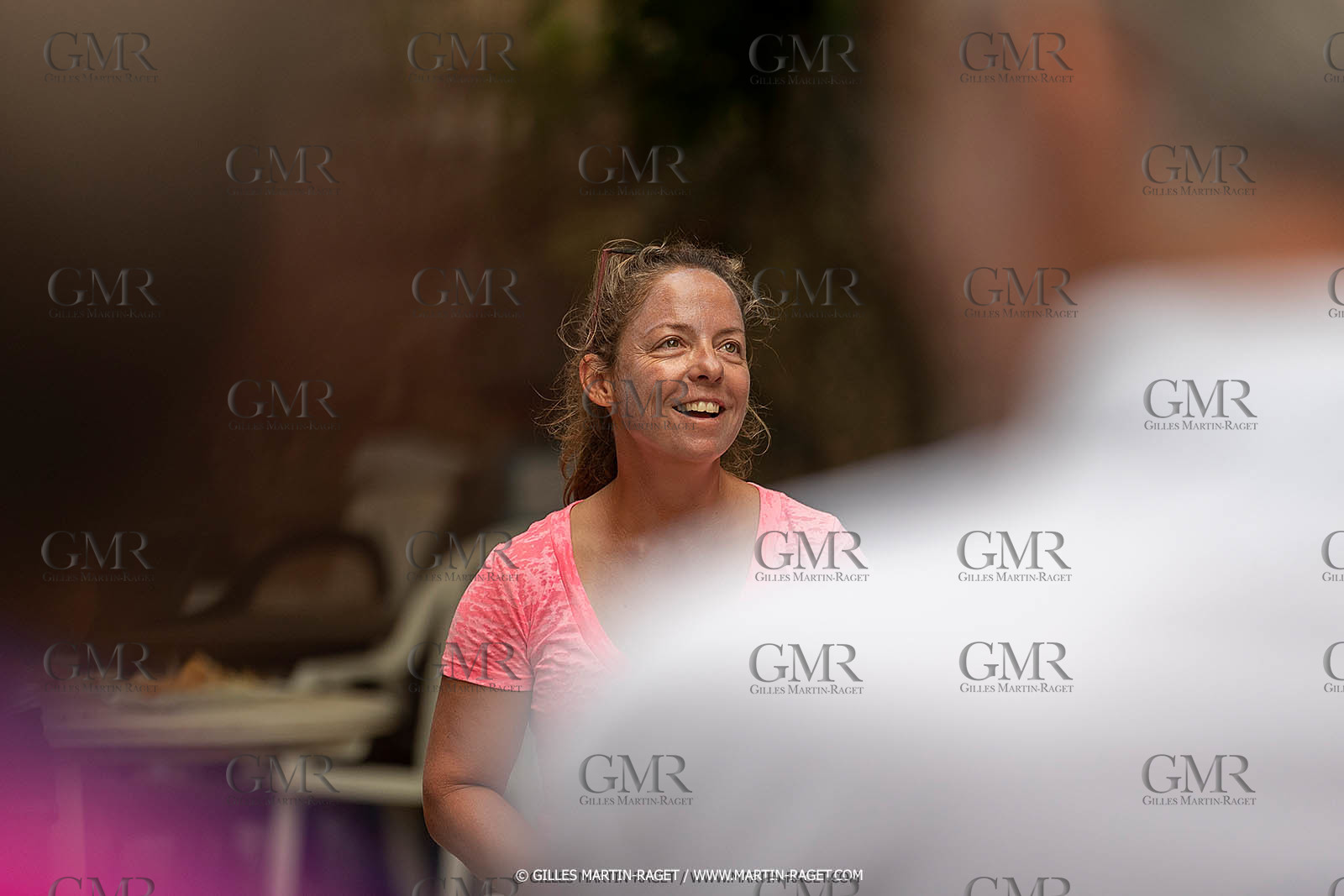 19 06 2021, Marseille, Fra, Régates des Dames organisée par l'Union Nautique Marseillaise - Rencontre avec la participante du Vendée Globe Alexia Barrier