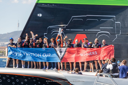 04 10 2024, Barcelona (ESP), 37th America's Cup, Louis Vuitton Cup Final, Race Day 7