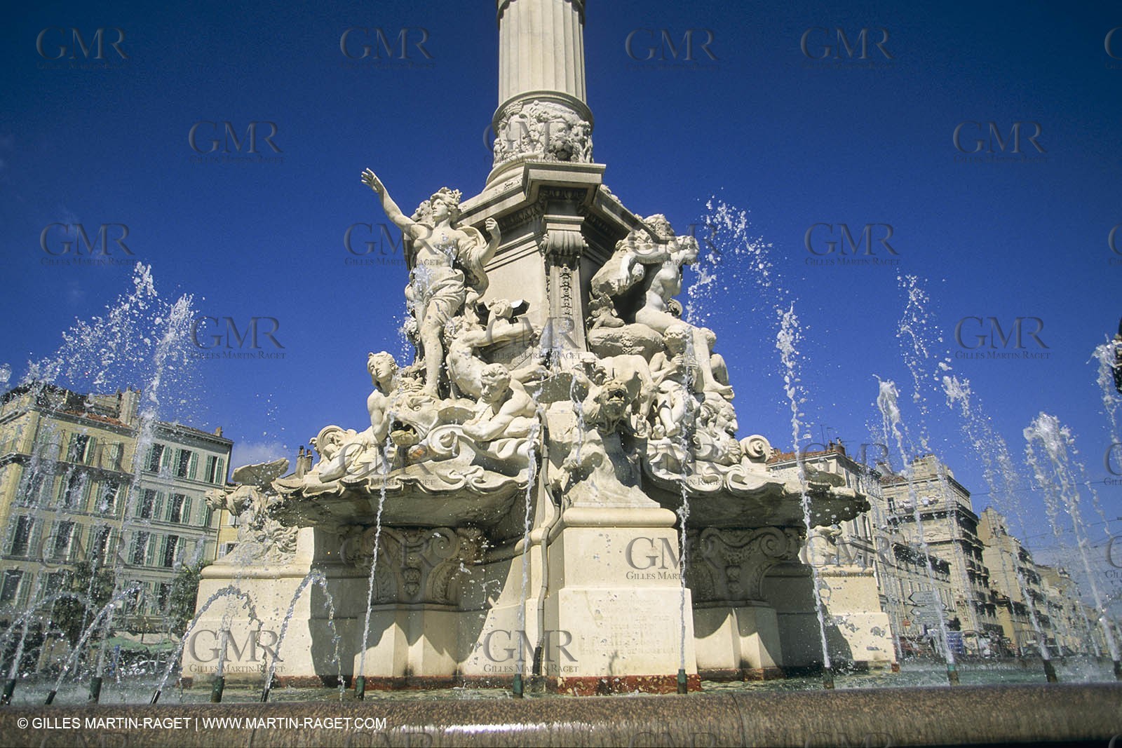 Marseille historical heritage (check keywords for more infos), Fontaine Castellane