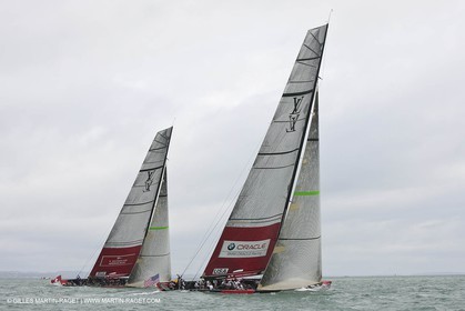 12 02 2009 - Auckland (NZL) -  Louis Vuitton Pacific Series -  Racing Day 12 - Challenger final