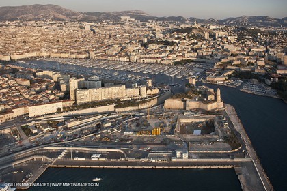 22 06 2010 - Marseille (FRA,13) Chantier du Mucem