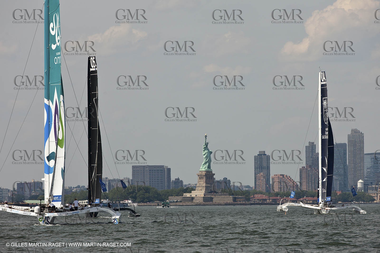 03 07 2012 - New York (USA, NY) - Krys Ocean Race prologuie - arrival in New York