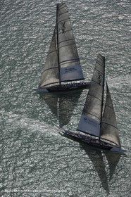 29 01 2009 - Auckland (NZL) -  Louis Vuitton Pacific Series - BMW ORACLE Racing - Training