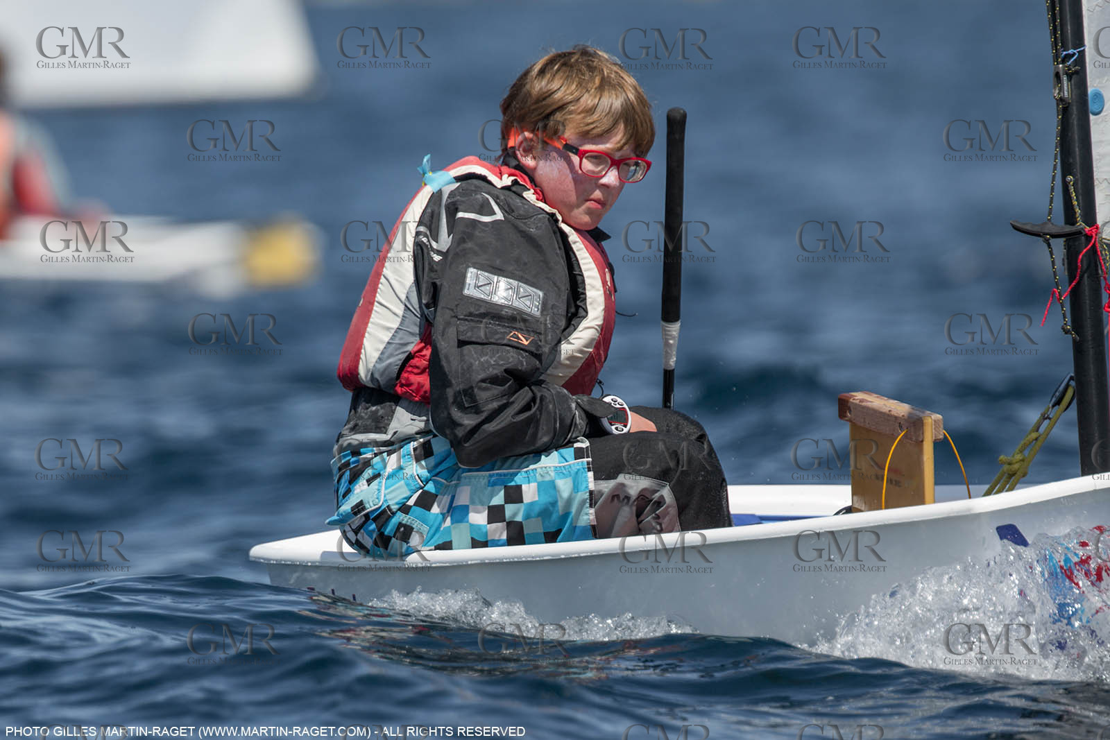 14 04 2016, Marseille (FRA,13), SNIM Dériveurs, Coupe Internationale de Printemps Optimist, Day 4
