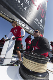 24 mars 2016   Marseille (FRA,13), SFS II (skipper Lionel Péan), dernière sortie d'entraînement avant la SNIM