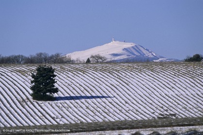 Provence under snow