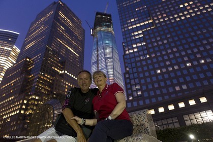 05 07 2012 - New York (USA) - Ocean Krys Race - Speed runs in fornt of NY city