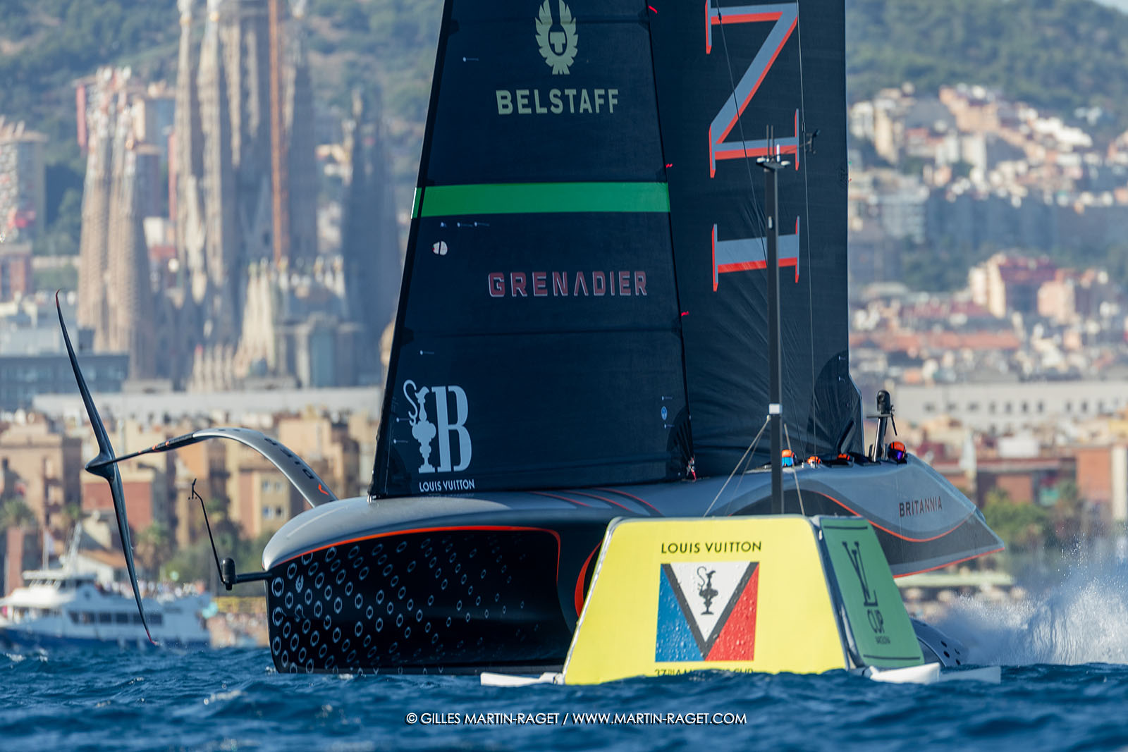 16 09 2024, Barcelona (ESP), 37th America's Cup, Louis Vuitton Cup Semi-final, Race Day 2