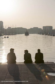 02 02 2013 Marseille (FRA,13) - Opening of the shadehouse and renovated historical Vieux Port