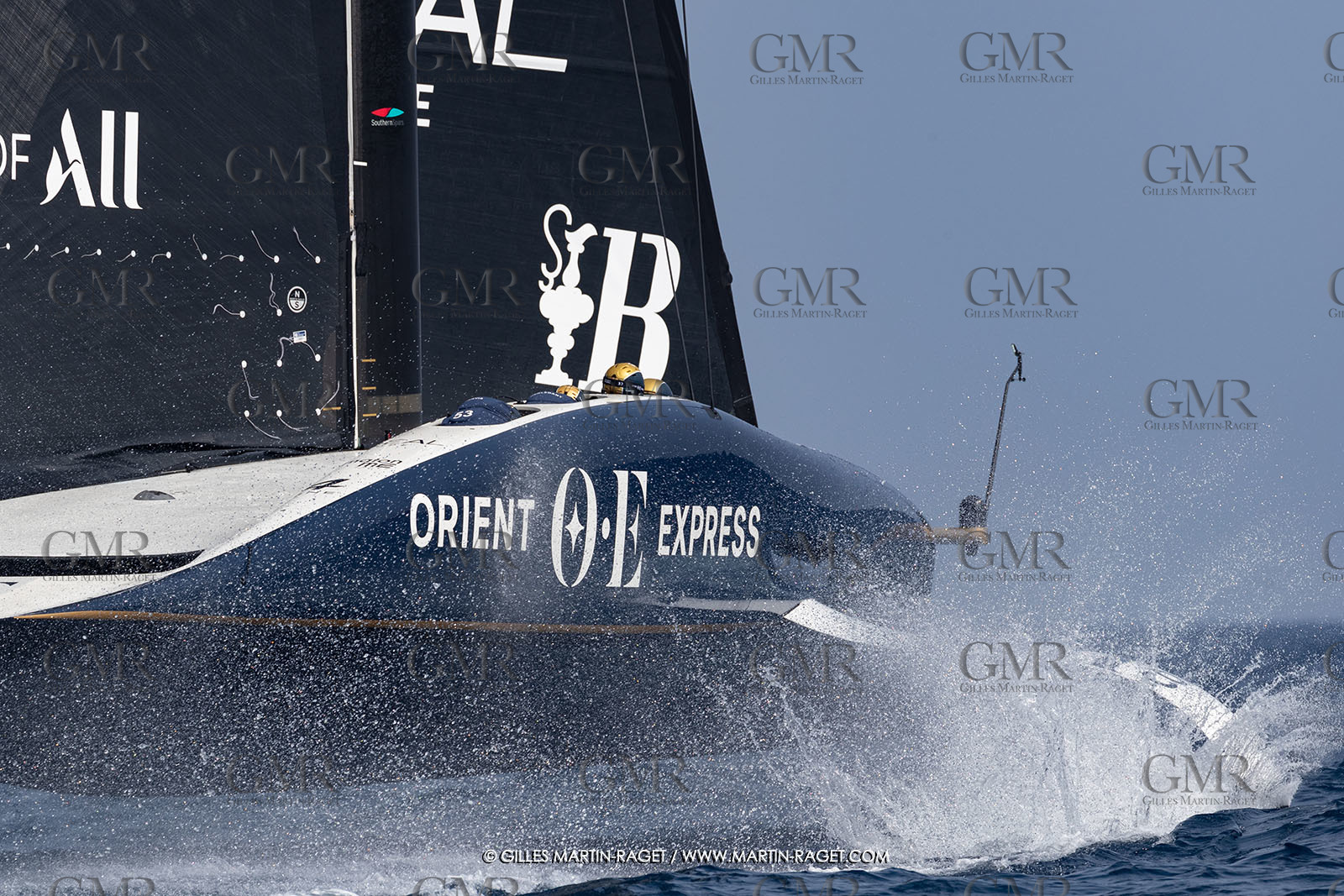 22 08 2024, Barcelona (ESP), Louis Vuitton 37th America's Cup, Louis Vuitton Preliminary Regatta, Race Day 1