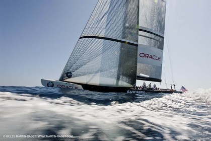 23 05 2010 - La Maddalena (ITA, Sardinia) Louis Vuitton Trophy - BMW ORACLE Racing - Racing Day 2