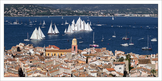 Voiles de St Tropez - Big Classic Yachts start