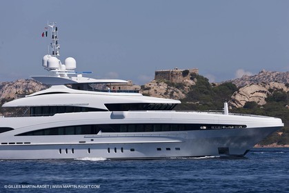 18 08 2011 - La Maddalena (ITA, Sardinia) - Motor yacht Inception