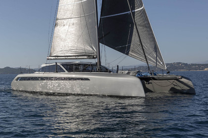 16 02 2019, Porquerolles (FRA,83), Gunboat 68 sail testing  3