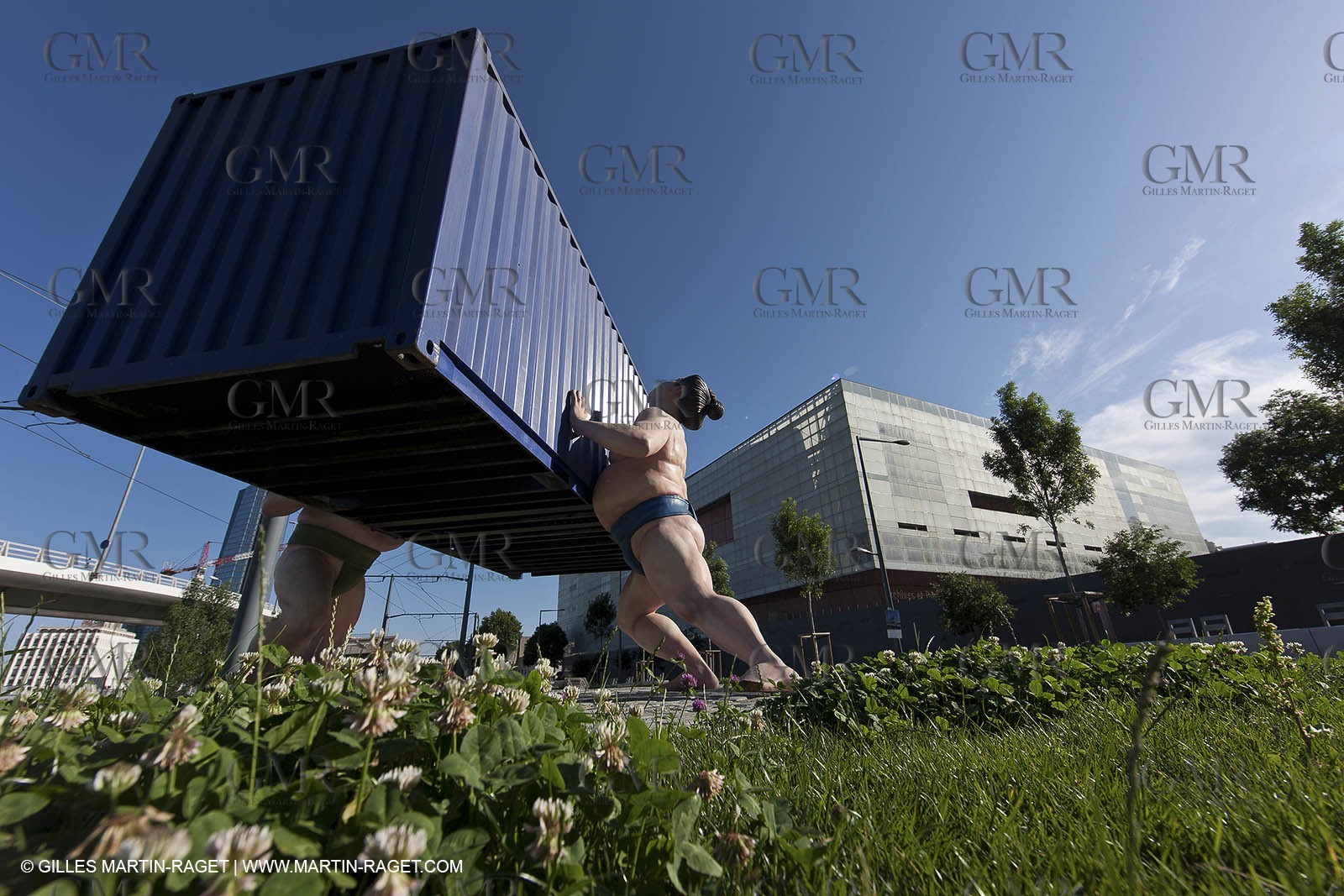 09 06 2012 - Marseille (FRA,13) - Euromeditérranée neighborood