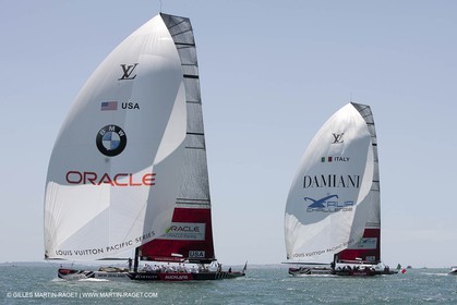 07 02 2009 - Auckland (NZL) - Louis Vuitton Pacific Series - Racing Day 7 - Round Robin 2