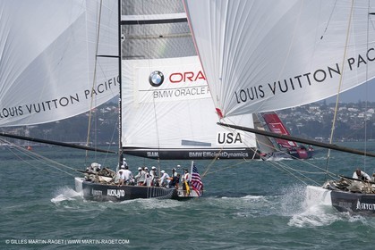 03 02 2009 - Auckland (NZL) - Louis Vuitton Pacific Series - Racing Day 4 - Round Robin 1