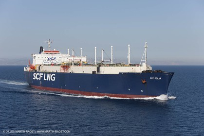 29 05 2009 - Fos  Mer (FRA, 13) - Methanier SCF Polar