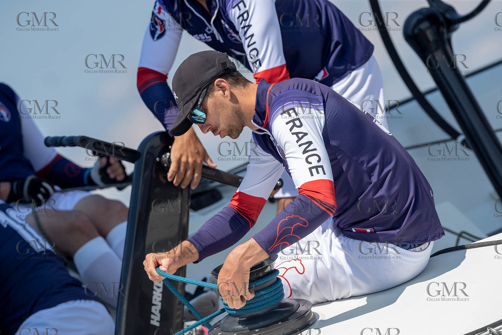 07 06 2021, Marseille (FRA,13), SSL Team France, Entraînement à bord de Tonerre de Glenn