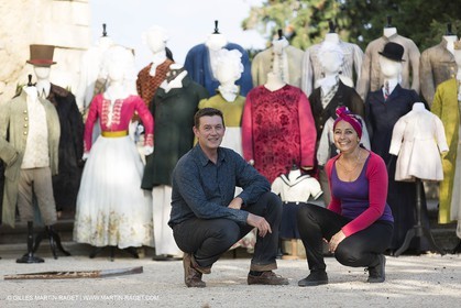 31 10 2013 - Ansouis (FRA,84) - Chateau d'Ansouis - Costumes de l'exposition Habits d'hommes