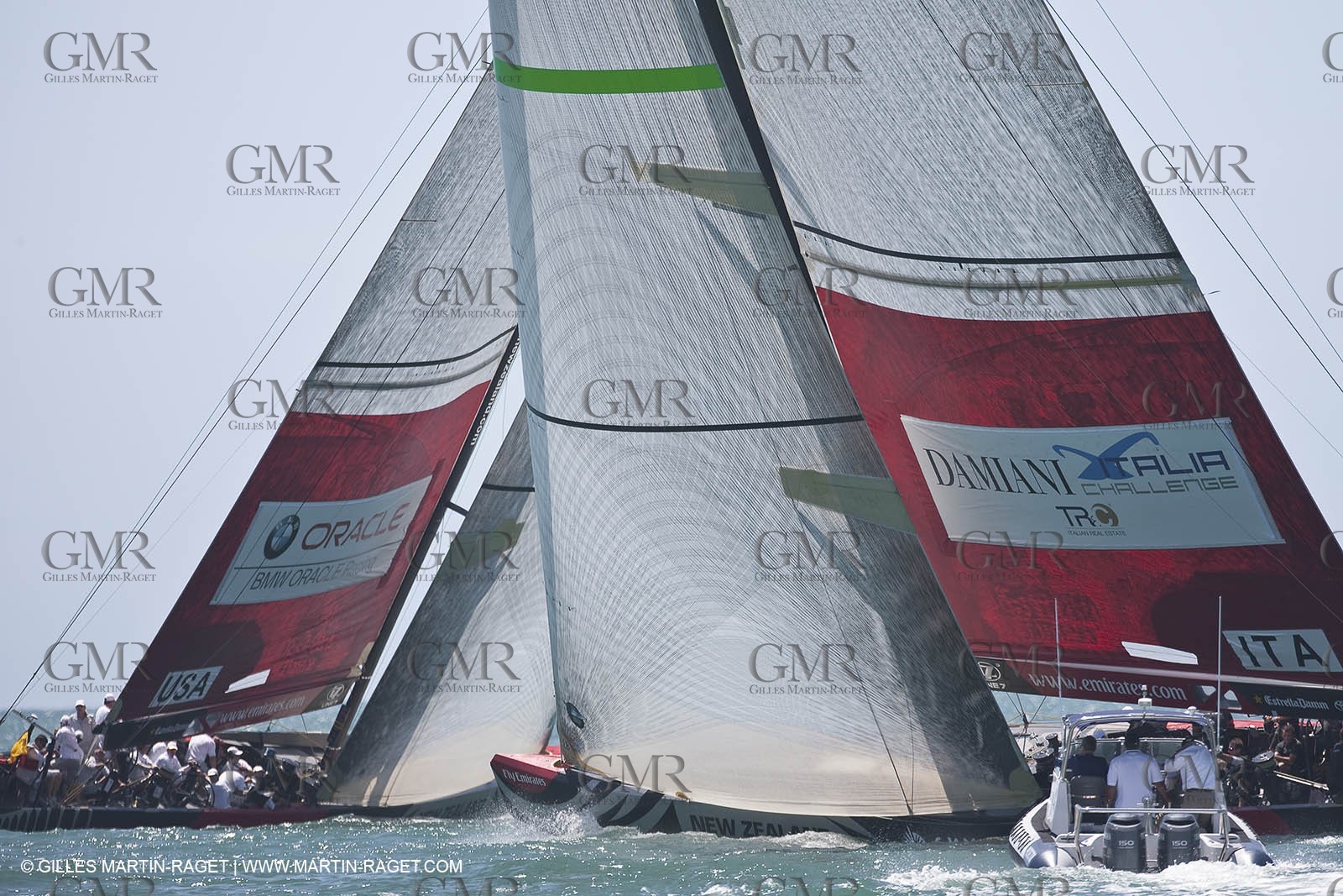 07 02 2009 - Auckland (NZL) -  Louis Vuitton Pacific Series -  Racing Day 7 - Round Robin 2
