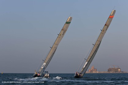 21 11 2010 - Dubai (UAE) - Dubai Louis Vuitton Trophy - Round 2 -  BMW ORACLE Racing