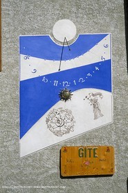 France - Southern Alps - Solar clocks