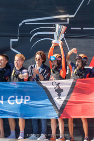 04 10 2024, Barcelona (ESP), 37th America's Cup, Louis Vuitton Cup Final, Race Day 7