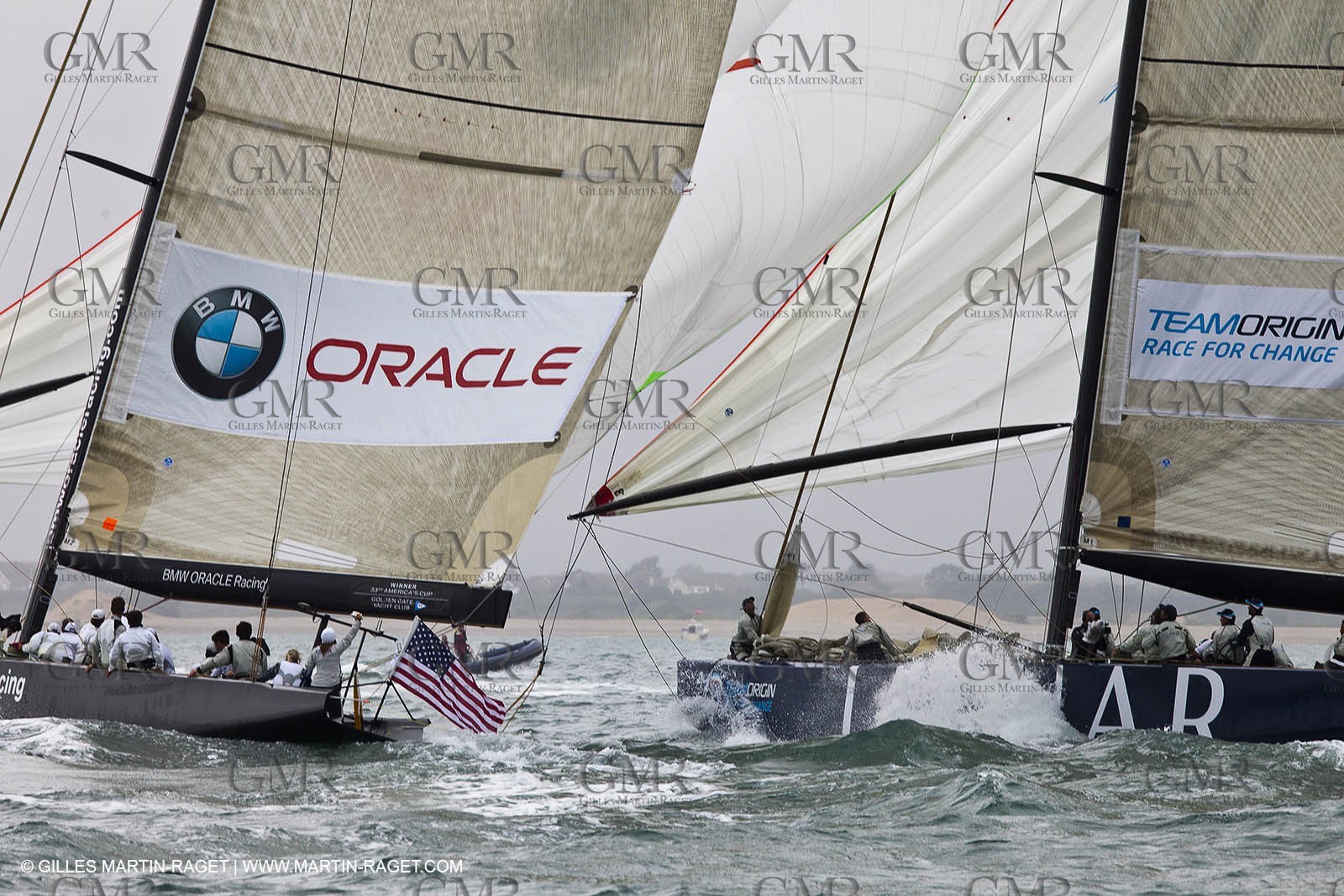 06 08 2010 - Cowes (UK, IOW) - The 1851 Cup -  BMW ORACLE Racing - Day 4.