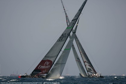29 06 2007-Valencia (Spain)- 32nd America's Cup - Final Match - Day 5 - Alinghi vs Emirates Team New Zealand