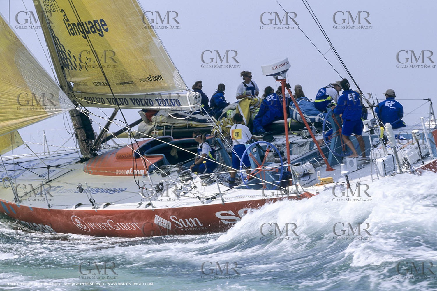 Sailing, yacht Racing, Offshore Racing, Volvo Ocean race 1997-98