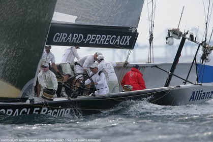16 05 2007-Valencia (Spain)- 32nd America's Cup - Louis Vuitton Cup - Semi-final - Day 3 - BMW ORACLE racing