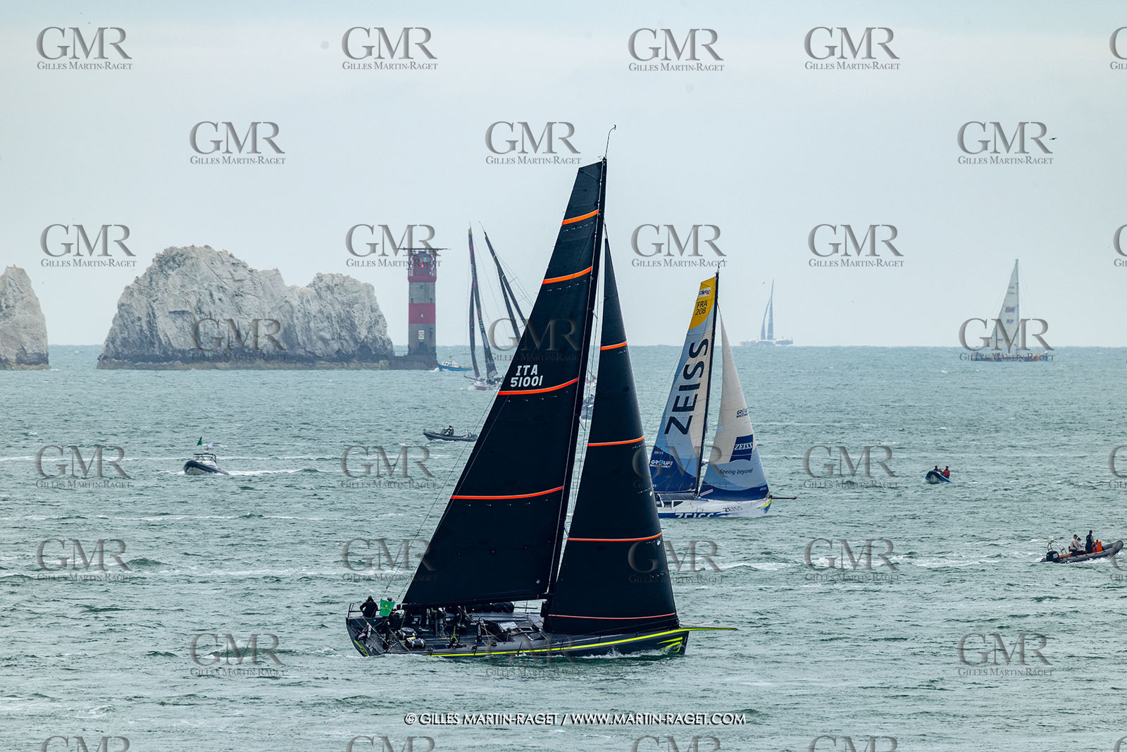 26 07 2025, Cowes (UK, IOW), Admiral's Cup 2025, Rolex Fastnet Race start,