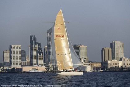 Sailing, Yacht Racing, America's Cup XXVIII, San Diego (USA,CA), 1992, Le Défi Français