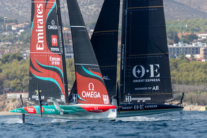 16 09 2023, Vilanova i La Geltru (ESP), 37th America's Cup, 1st Preliminary Regatta, Race Day 2