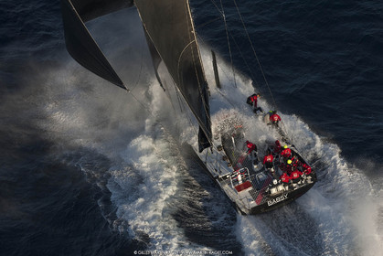 09 10 2017, Calvi (FRA,20), VOR 70 Babsy, Tentative de record autour de la Corse à la voile, skipper Franck Cammas