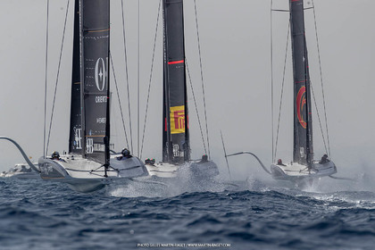 15 09 2023, Vilanova i La Geltru (ESP), 37th America's Cup, Preliminary Regatta N° 1, Race Day 3
