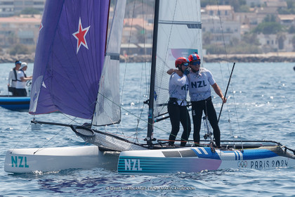08 08 2024, Marseille (FRA), Paris 2024 Olympic Games, Sailing, Race Day 11
