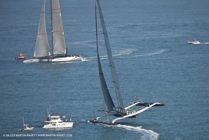 11 02 2010 - Valencia (ESP) - 33rd America's Cup - BMW ORACLE Racing - Day off 2