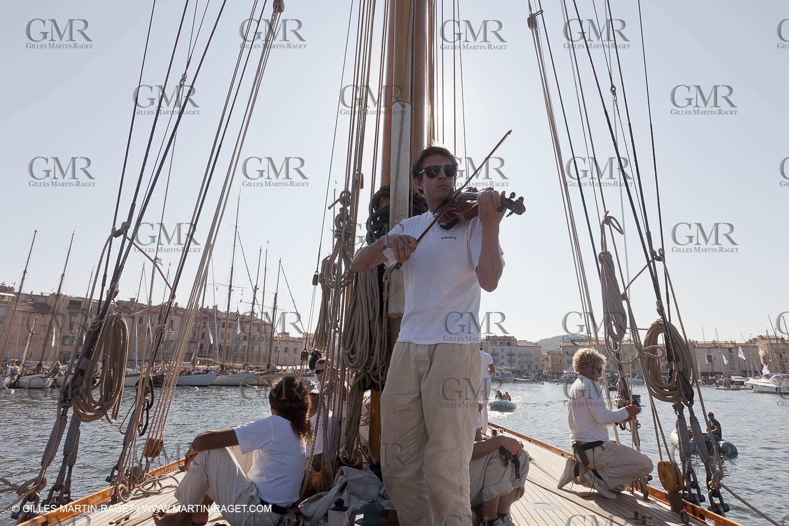 01 10 2011 - Saint Tropez (FRA,13) - Voiles de Saint Tropez 2011 - Classic Yachts - Day 5 - Onboard Mariquita