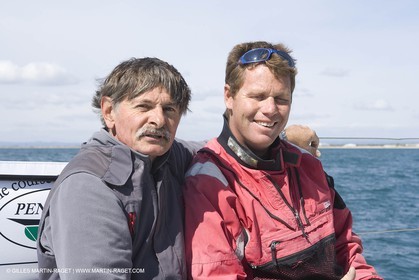 27 03 08- La Grande Motte- (FRA,34) Transat AG2R 2008- Jean-Paul Mouren- Laurent Pellecuer